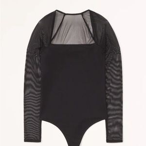 Brand new, with tags!! Abercrombie mesh bodysuit.